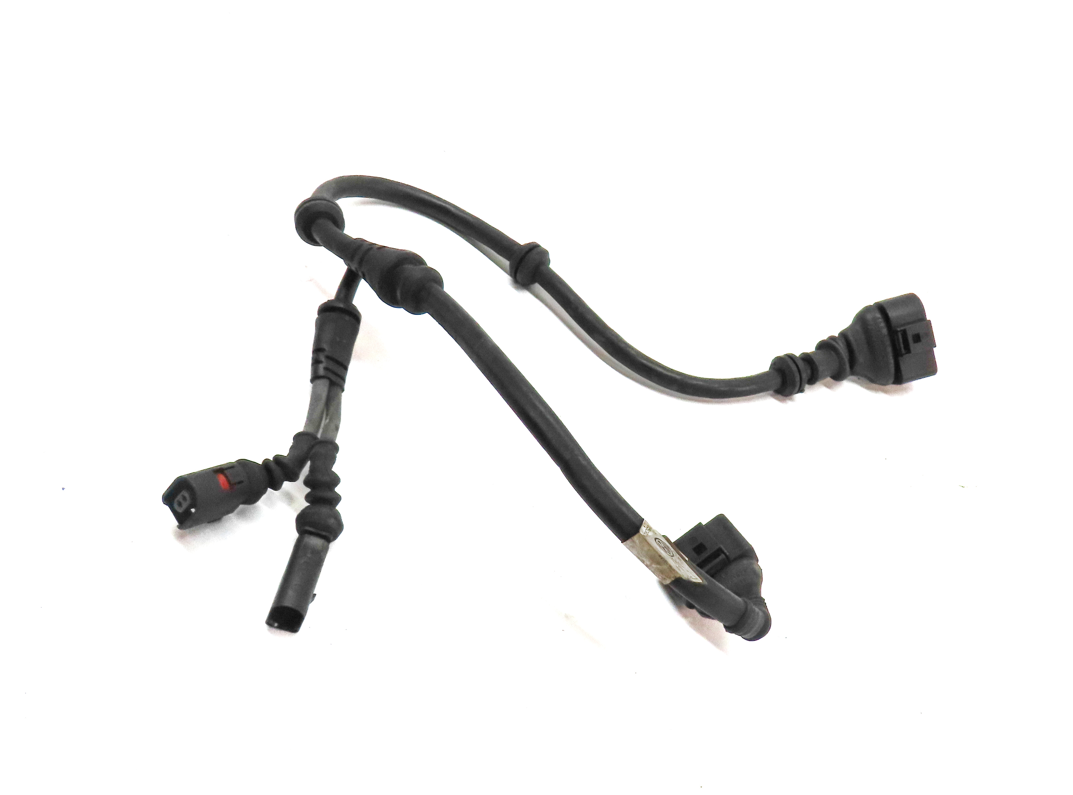 2014 PORSCHE CAYENNE (958) REAR LEFT WHEEL ABS SPEED SENSOR WIRE WIRING HARNESS — exact item pictured